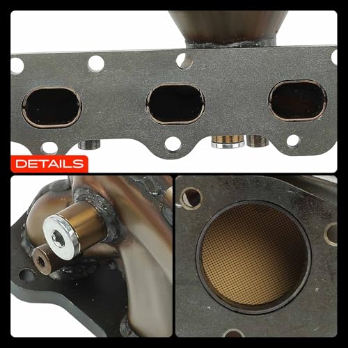 Frankberg Katalysator Benzin Vorne Kompatibel mit Polo Cordoba Ibiza III IV Fabia I II R.o.o.m.s.t.e.r Replace# 03E253020QX