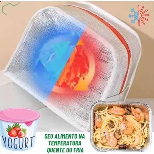 Bolsa Térmica Infantil Fitness Viagem Animais 3D Menina Menino Impermeável Escolar Marmita Com Alça