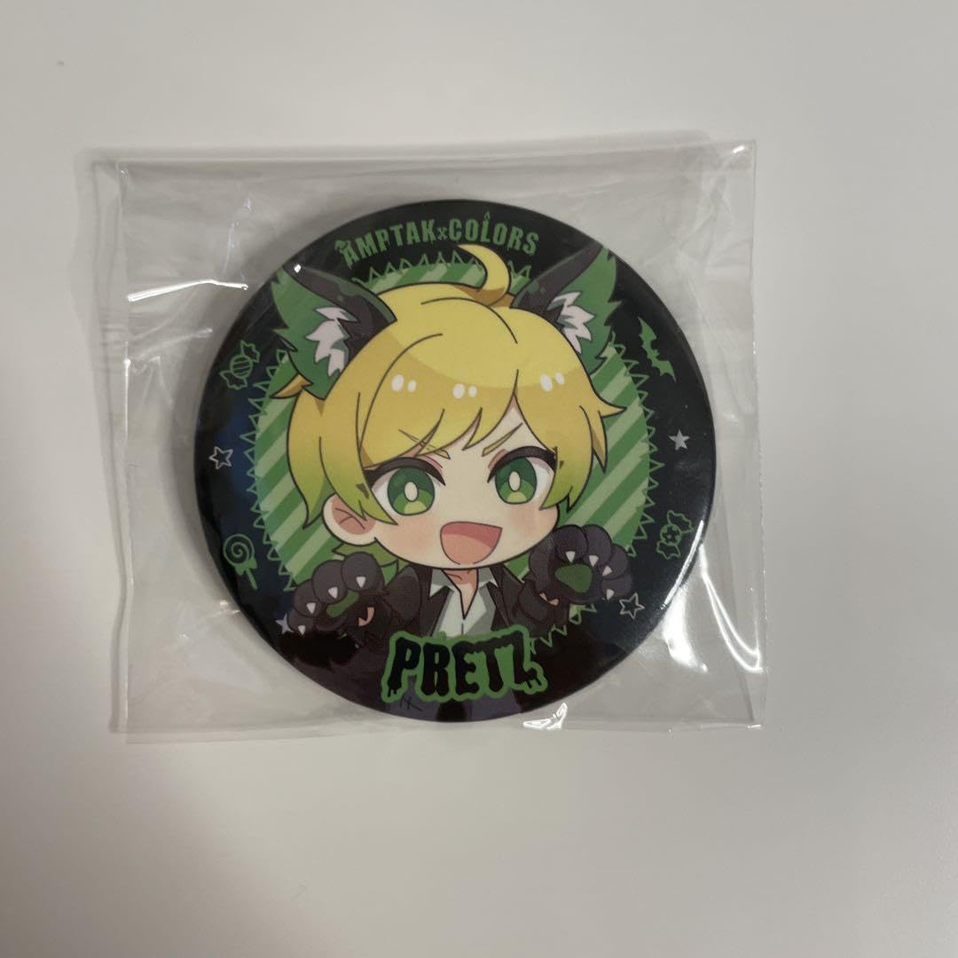 AMPTAK×COLORS ぷりっつ 缶バッジ