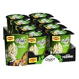 MAGGI Saucy Noodles Teriyaki, 8 Cup da 75g (600g)