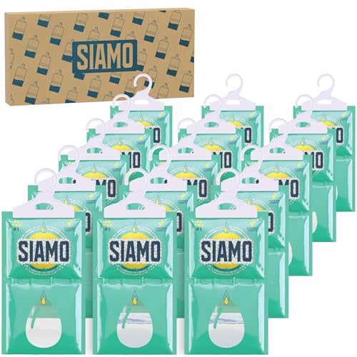 Pack x 15 Bolsas Antihumedad Deshumidificador Percha Colgante Para Armarios Garage Trasteros...