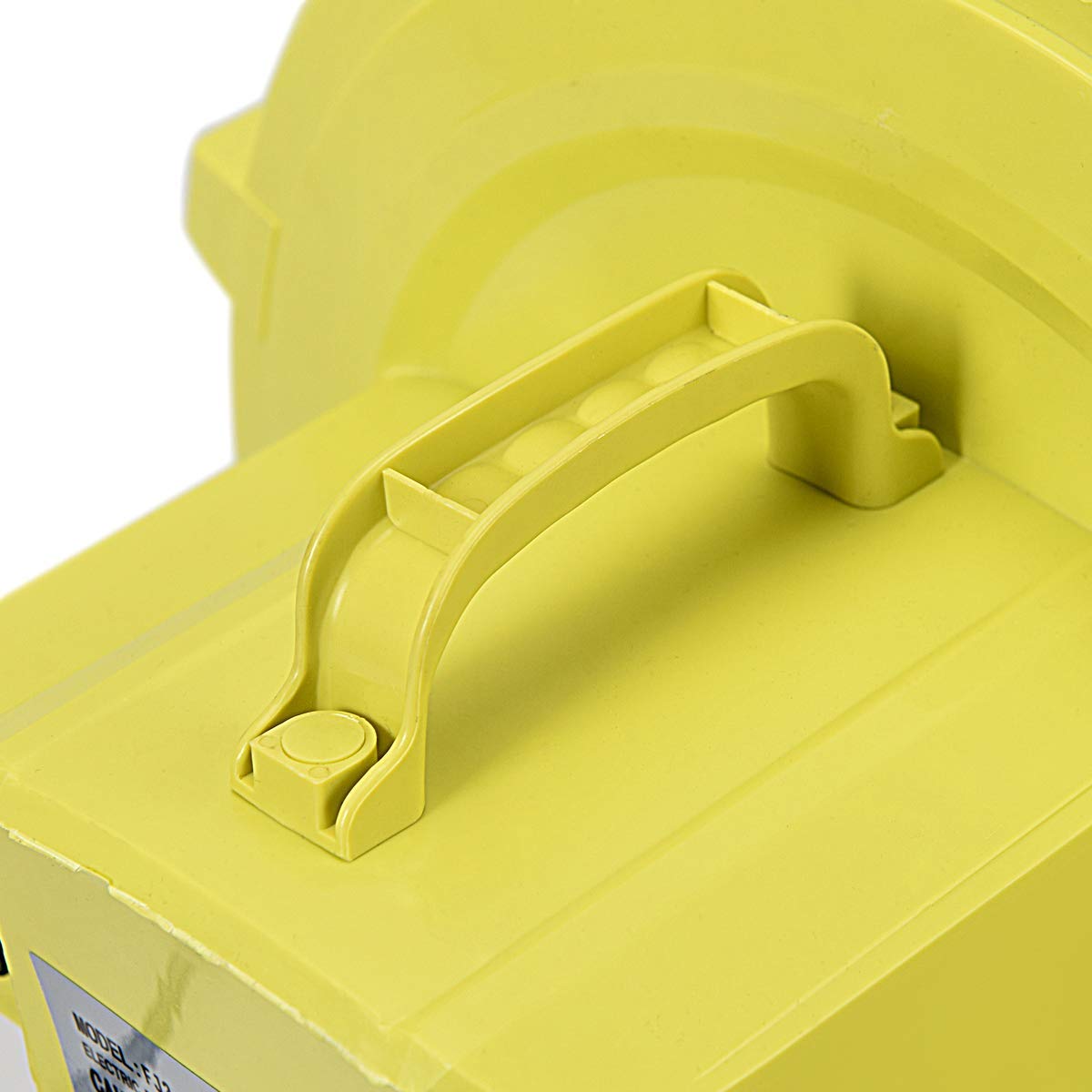 RELAX4LIFE Pompe Électrique Gonflable avec Moteur en Cuivre 350W/450W/680W/850W, Souffleur d'air avec Ventilateur pour Château Gonflable, Maison Gonflable de Rebond de l'eau, Cavalier, Jaune