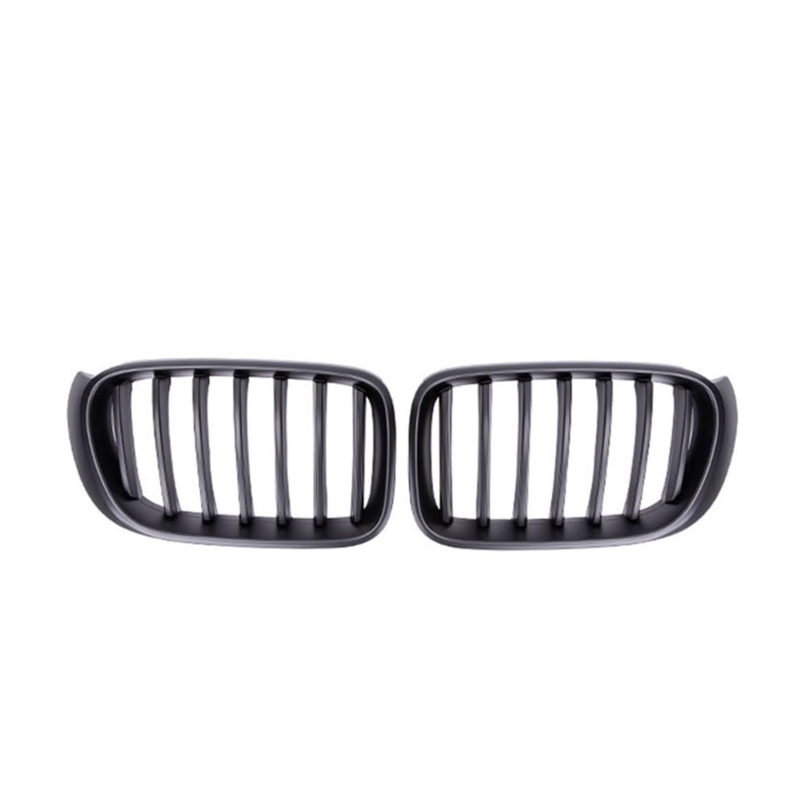 Przedni sportowy grill samochodu Grill matowy błyszczący, dla BMW, X3 F25 X4 F26 2014 2015 2016 2017 Pojedyncza linia listwa wymiana wyścigi zderzak grille