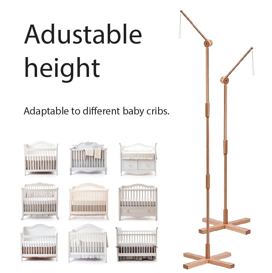 Miniatura 3 de RGA Stores - Brazo móvil para cuna - Brazo móvil para cuna - Móvil para cuna - Móvil para cuna - Móvil para cuna - Móvil de guardería - Colgador de