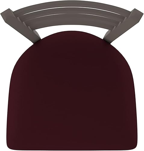 Miniatura 157 de 410 Jackie Taburete de bar giratorio de 36 pulgadas con acabado bronce y asiento de vinilo negro Vinilo negro,Canter Burdeos,Tierra Canter,Canter