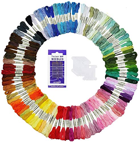 Punto de Cruz Kits Completo, Bordado Aguja Magica Punch Needle, Punzón Manualidades,...