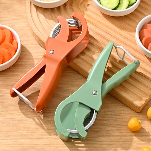 Cortador de Plátanos de Acero Inoxidable con Mango Antideslizante miniatura 5