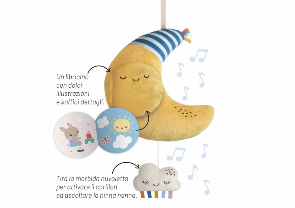 Ninna nanna con la luna. Libri carillon. Ediz. a colori