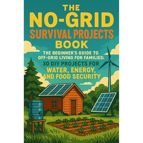 The No-Grid Survival Projects Book Audiolibro Por ETS Publishing arte de portada
