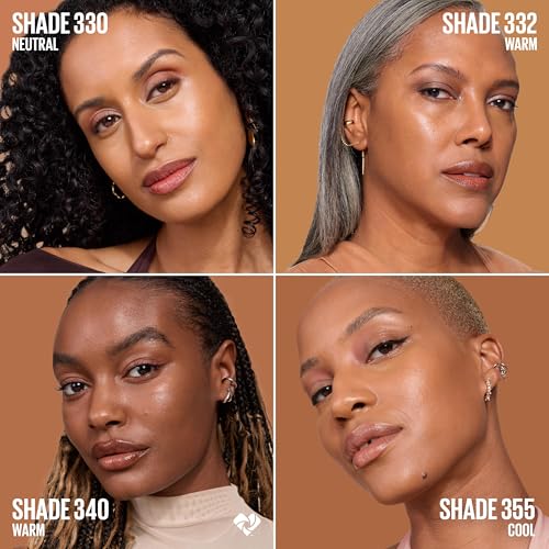 Image of Maybelline Lifter Plump & Glow Foundation, Liquid Foundation with 2% Niacinamide + Hyaluronic Acid, Plumping and Brightening Face Makeup, 355, 1 Count