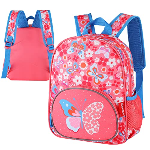 12-Inch Preschool Backpack for Girls, Kids Backpack for Boys & Girls, Perfect for Daycare and Preschool, Age 2-5 Years