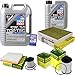 Produktbild QR-PARTS 69350669 Filter Set Inspektionspaket 6 Liter Liqui Moly Motoröl Top Tec 4600 5W-30 MANN-FILTER Innenraumfilter Kraftstofffilter Luftfilter Ölfilter
