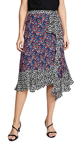Parker Women's Collins Wrap Front Midi Skirt