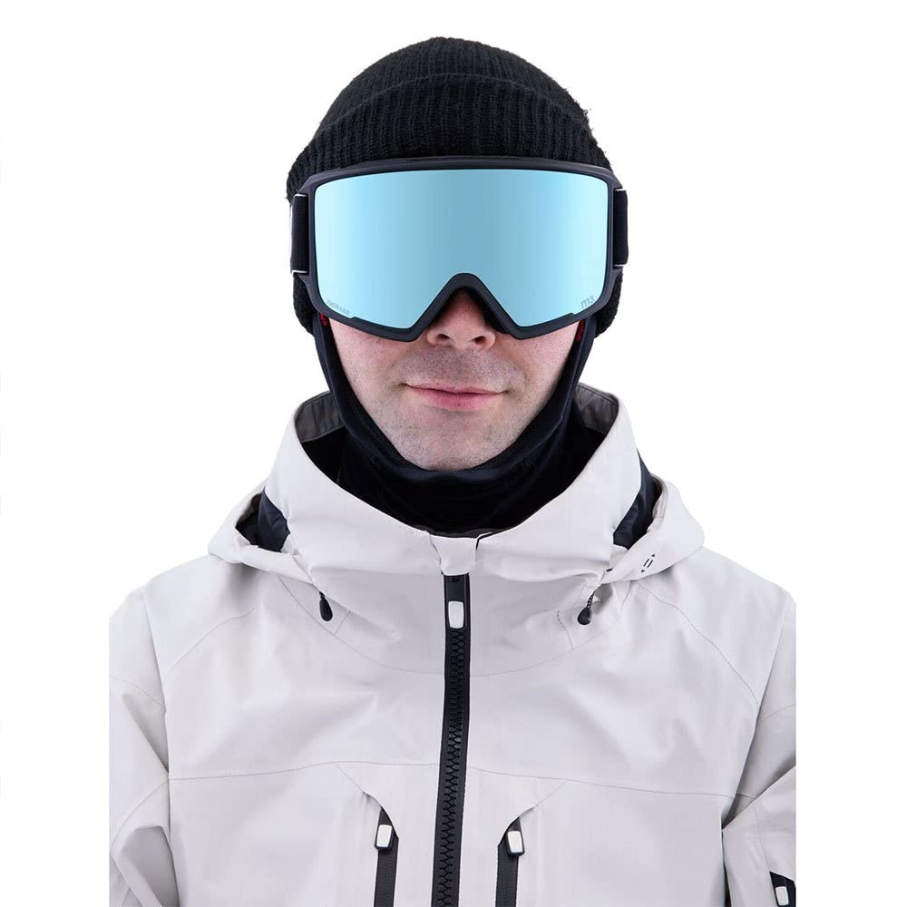 Anon M M3 Mfi with Spare Lens Blau - Stylische hochwertige Panorama Mfi Snowboard Brille, Größe One Size - Farbe Black
