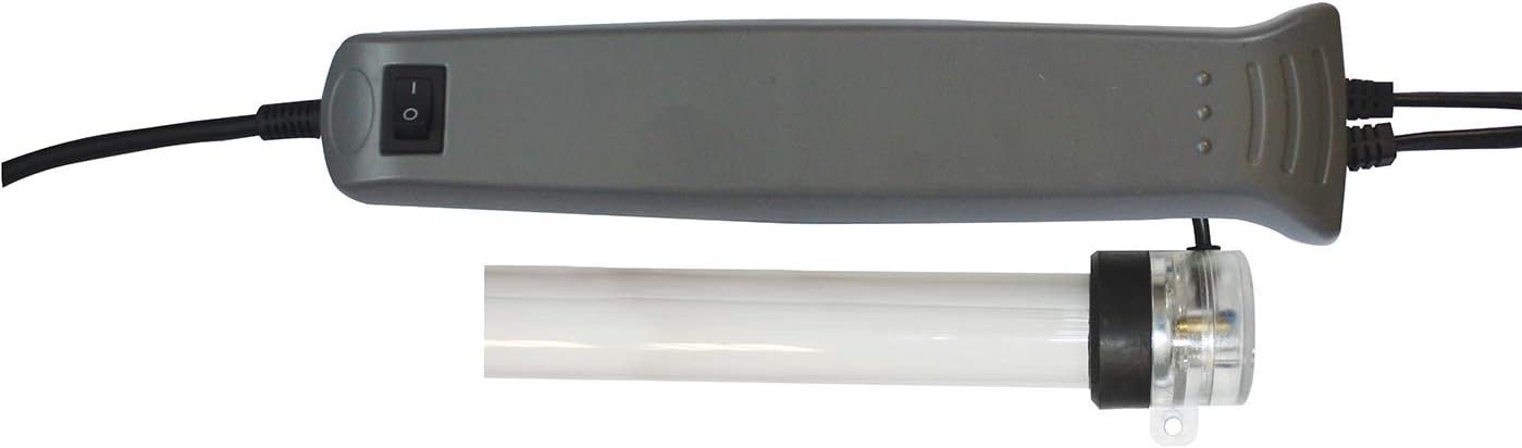 Komodo T8 Fluorescent Lighting Controller for Reptile Habitats Durable Compact Slim Indoor Habitat Terrarium Vivarium Enclosure Lighting 15W 82351