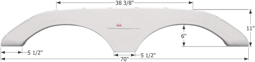 Keystone 5th Wheel Travel Trailer Fender Skirt FS1772