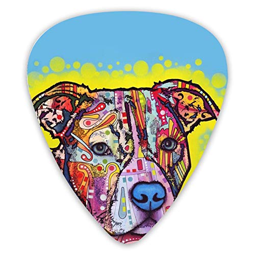 Médiators pour guitare Art Painted Pitbull 12 pièces médiators ukulélé dont 0,46 mm 0,71 mm 0,96 mm - Les Beatles, Paul McCartney, John Lennon, RIngo Starr, George Harrison Médiators pour guitare Art Painted Pitbull 12 pièces médiators ukulélé dont 0,46 mm 0,71 mm 0,96 mm