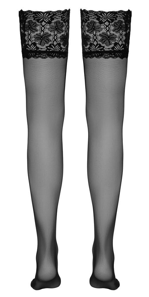 Cottelli Legwear Stockings Without Stockings-25205321621 Black 3