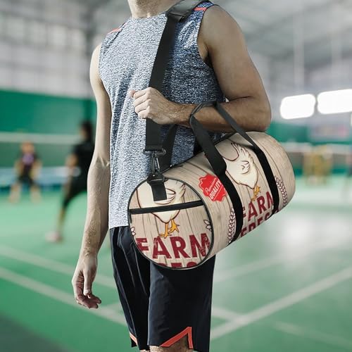 Sac week-end Poulet De Ferme 45cm : résolvez le manque de place en voyage - 7