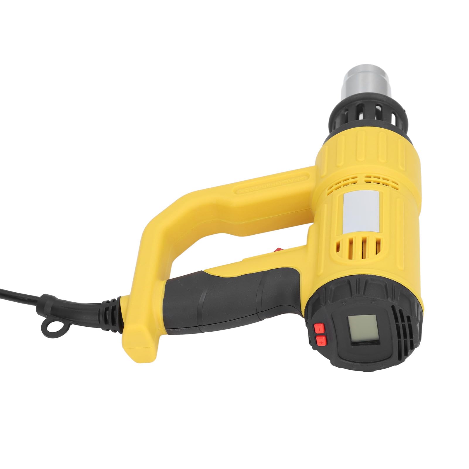 Pistola Termica, Pistola Ad Aria Calda Potente e Leggera da 1800 W con Display LCD Blu Ray a 4 Ugelli, Regolazione Continua del Calore da 50 a 600 ℃ per attività Professionali (Spina europea