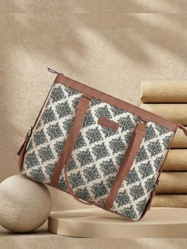 Image of Stylish Tote Bags for Office Use | Laptop Bag 15.6 inch | Purse for Women | Vegan Leather Handbag | Daily & Travel Use |