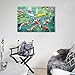 Klodiwoqdjcs Lucky Koi Fish Home Decoration Living Room Kitchen Decoration Canvas Painting Poster 12x18inch(30x45cm)