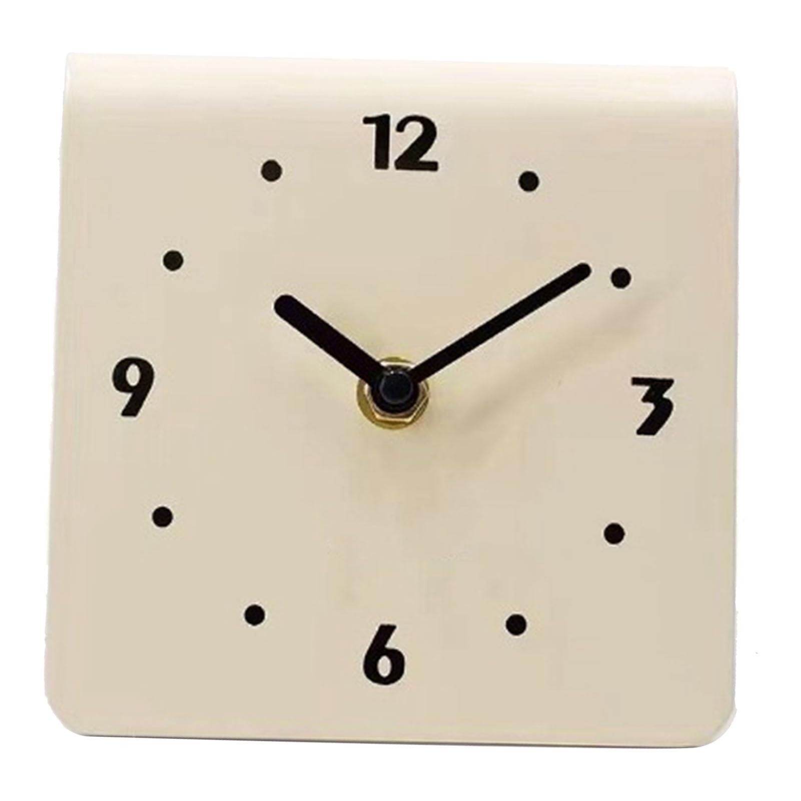 Hidyliu Orologio da Tavolo Orologio da Tavolo Moderno in Metallo con Movimento Silenzioso per Soggiorno, Camera da Letto, Decorazioni per la Casa (#2)