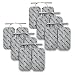 Produktbild Stimpads Tens Electrode Pads Con Connessione Universale da 2mm - Alternativa agli Elettrodi Pads - Elettrodi Potenti e Durevoli - Elettrodi Adesivi per Dispositivi Tens