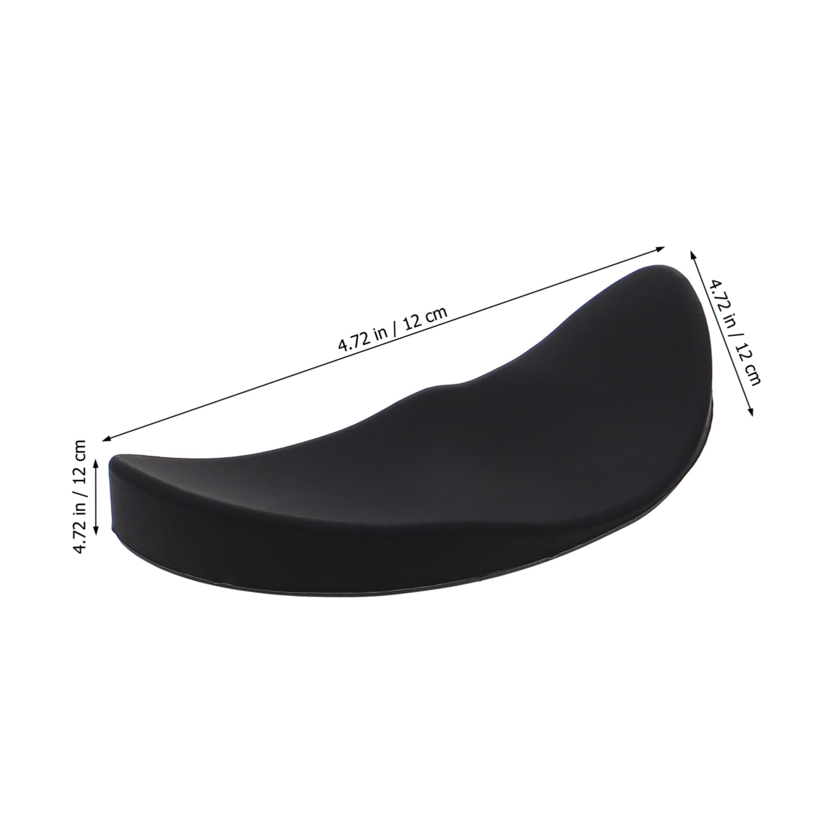 SHINEOFI 3 Pz tappetino da polso per mouse tastiera morbida kit per orpelli per topo mano supporto del gomito della tastiera supporto poggiapolsi per mouse Gel di silice Black