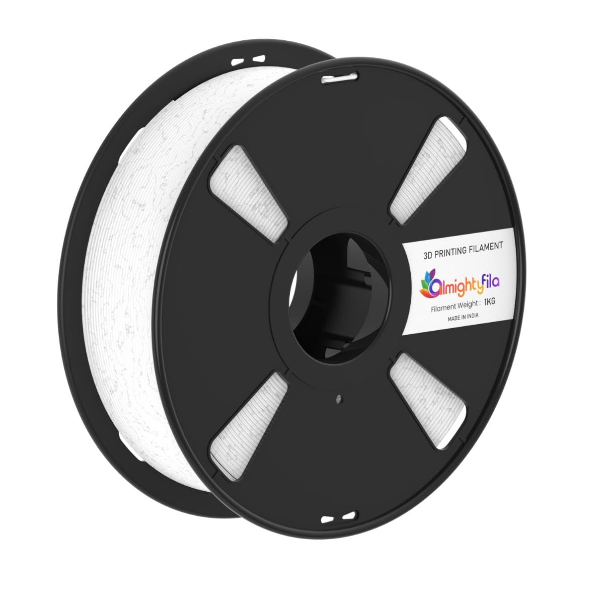 ALMIGHTYFILA PLA Marble White 3D Printer Filament 1.75mm Dimensional Accuracy +/- 0.03mm Gross Weight- 1 KG Compatible with Most FDM Printers-picture-23