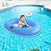 Inflatable Boat for Kids - Boat Pool Float | Explorer Inflatable Boat | Clear Bottom River Raft | 62.9 X 43.3 Inch Lake Boat | Water Raft for Adults Kids Leisure Exploration Floating Water Activities