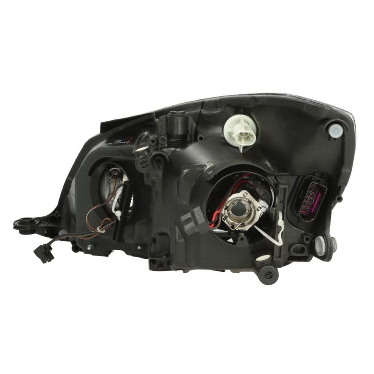 Phare Avant Droit TYC 20-14427-05-2 Pour SKODA Fabia II - Avec Moteur De Réglage - Lampe H7 - Circulation à Droite