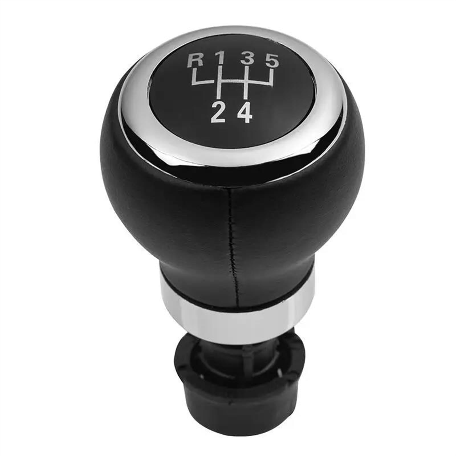 Cavinbdz 5 Speed Knob For Vw For Tiguan 5N 2007-2011 5 6 Speed Gear Shift Knob Handle Stick Lever Shifter Gaiter Boot Cover Case(5 Speed Knob)