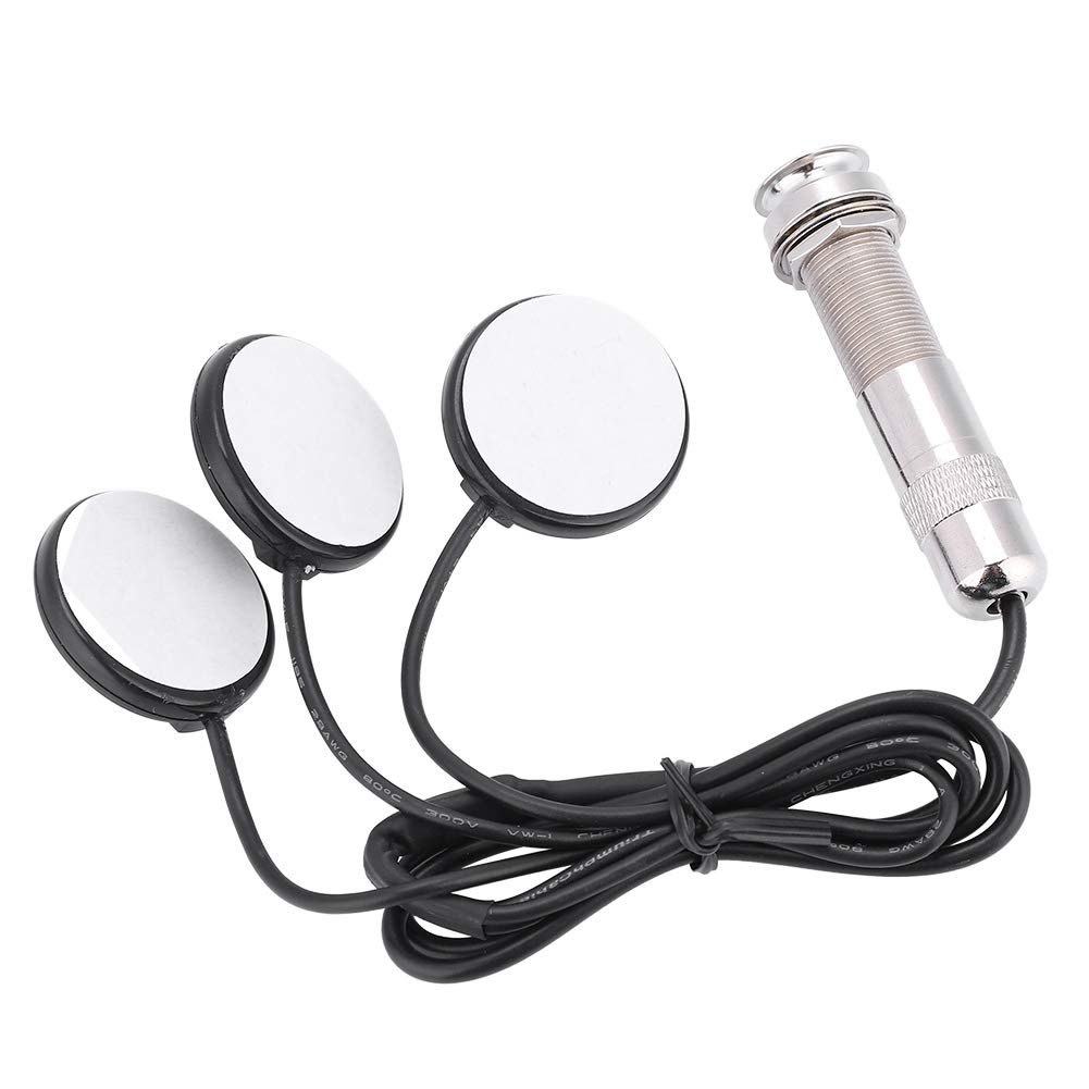 Yosoo Health Gear Pickup per Chitarra, Pickup per Banjo, Pickup per Mandolino, Pickup per Trasduttore, Trasduttore Piezoelettrico per Chitarra per Chitarre, Violino, Ukulele, Banjo, Mandolino e Altro