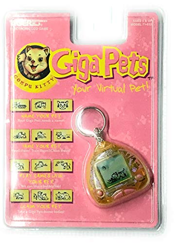 Giga Pet Virtual Compu Kitty Translucent Yellow Edition