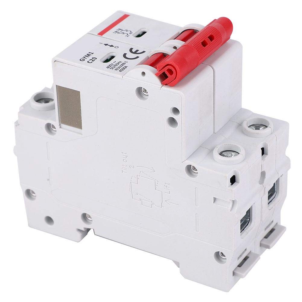 IEUMJNAT Miniature Circuit Breaker, Residual Current, Air Switch Leakage, Overload Protection for Building Lighting High-Rise Comme