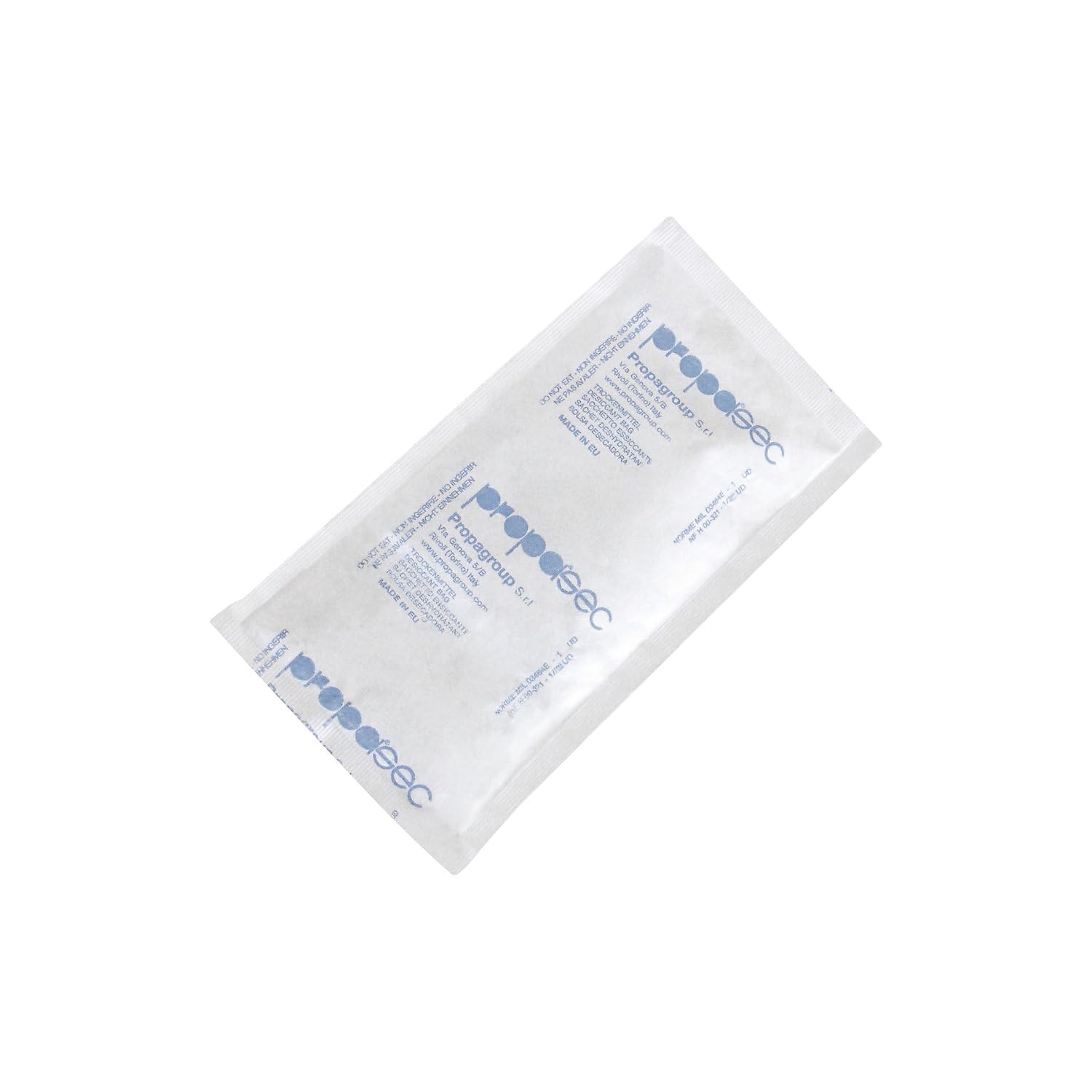 kaiserkraft | Trockenmittelbeutel Tyvek® | VE 350 Stk, LxBxH 140 x 70 x 10 mm