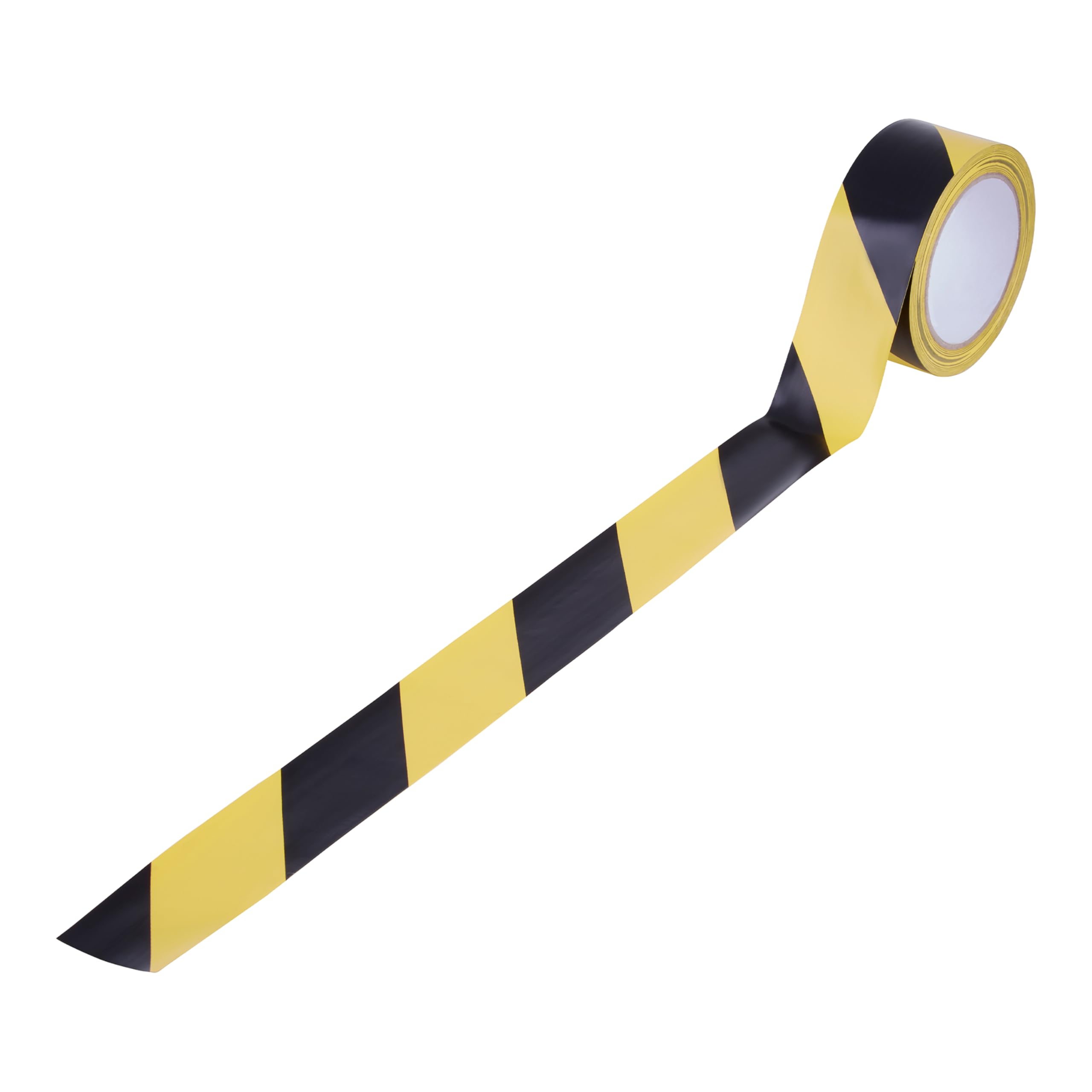 Orsina Yellow & Black Warning Tape - High-Visibility Safety Tape for Hazard Marking
