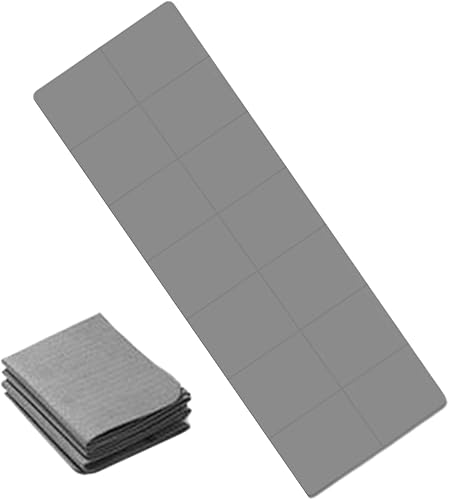 Miniatura 7 de Alfombrilla de ejercicio plegable  Alfombrilla antideslizante de doble cara para uso doméstico con diseño portátil, alfombrilla de fitness para