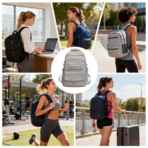 Mochila infantil ligera e impermeable con compartimento portátil para instituto 4