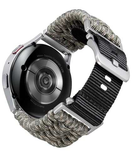 Bracelet montre nylon 20mm 22mm tissu sport compatible Samsung