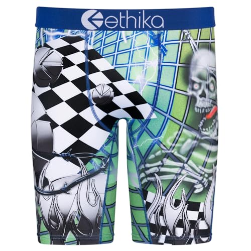 Ethika Mens Boxer Brief | Chrome (SIL, Small)