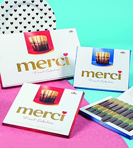 merci Finest Selection Lichte variëteit – 1 x 250 g – gevulde en niet gevulde chocoladespecialiteiten - Image 8