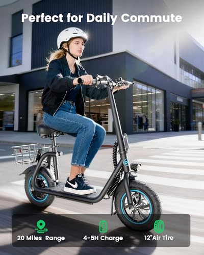 Awwscooter C1 Electric Scooter With Seat Review