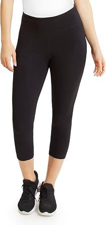 Danskin Womens Mid Rise Capri Legging
