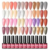 Matériau sain : ce kit de vernis à ongles gel semi-permanent est composé d'ingrédients naturels sains, est inodore, bien perméable à l'air, ne s'effrite pas et ne se fissure pas, est imperméable et sans danger pour le lit de l'ongle. Il est idéal pour les professionnels comme pour les débutants