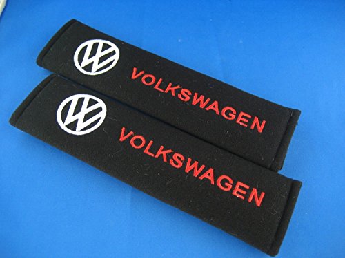 Cinturón De Seguridad Funda Hombreras Par Polo Fox Golf Passat Scirocco Caddy Jetta Beetle Routan Sharan Tiguan Touareg Touran Corrado VR6