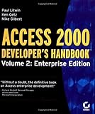 Access 2000 Developer's Handbook, Volume 2: Enterprise Edition