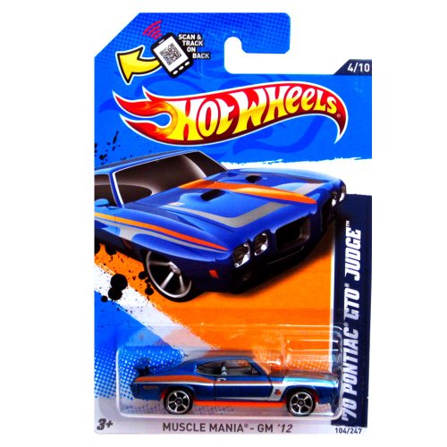 2012 Hot Wheels Muscle Mania - GM '70 Pontiac GTO