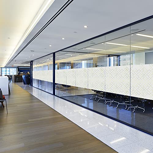 Qualsen Window Privacy Film Frosted Glass Window Film Window Clings, No Glue Static Cling Window Stickers Removable Sun Uv For Home Office Kitchen 17.4 X 78.7 Inch, 45 X 200Cm (White) #TOP4